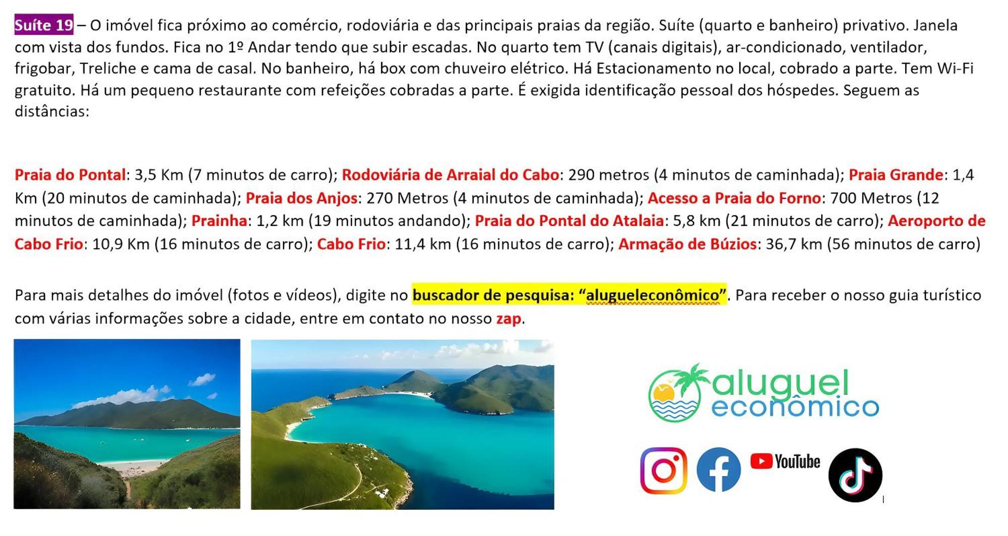 Arraial Do Cabo - Recanto Das Tartarugas - Aluguel Economico Exterior photo